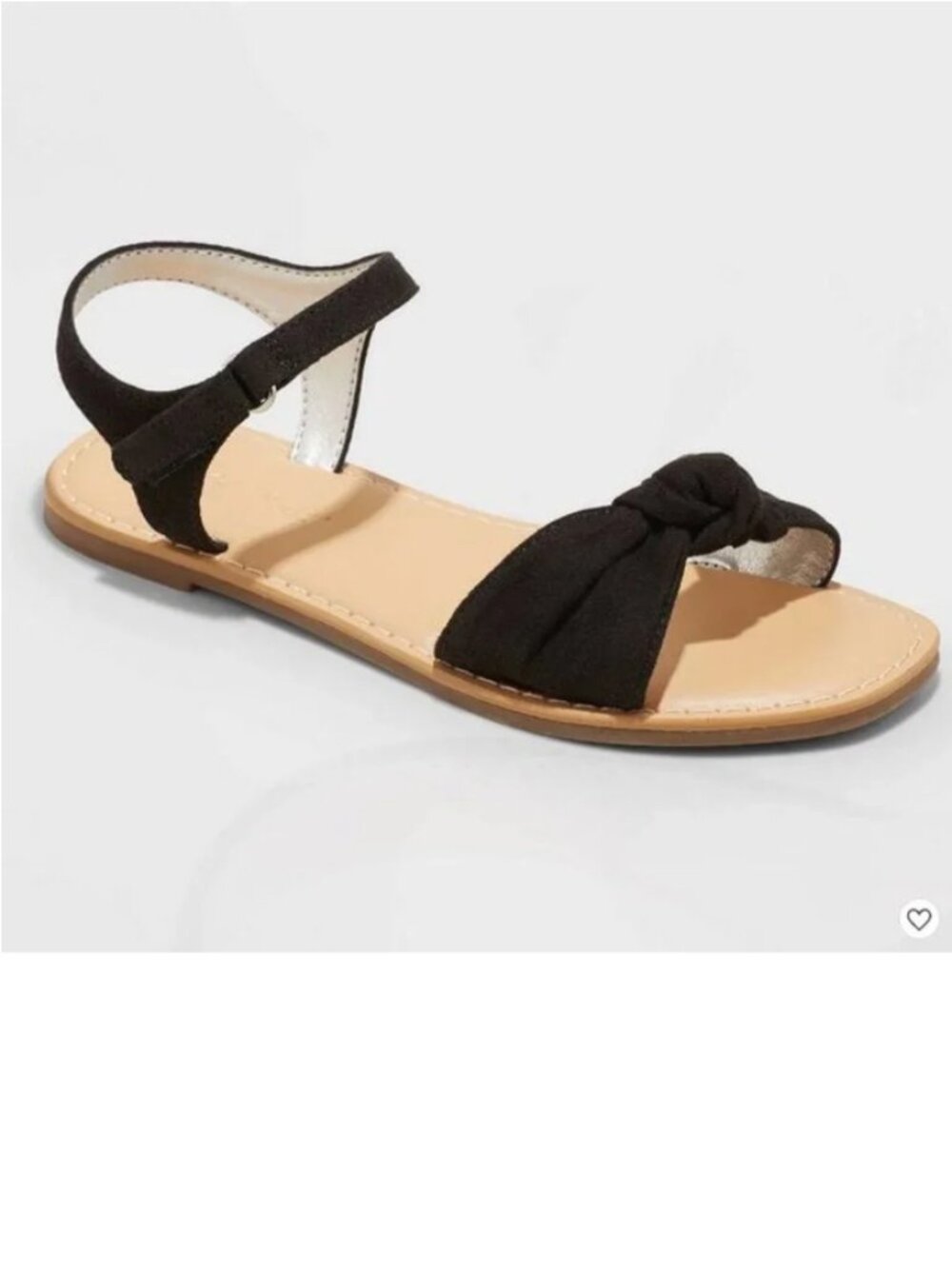 Girls' Lydia Ankle Strap Sandals - Cat & Jack™ Black